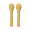 Cucchiaini in Silicone 2pz YELLOW
